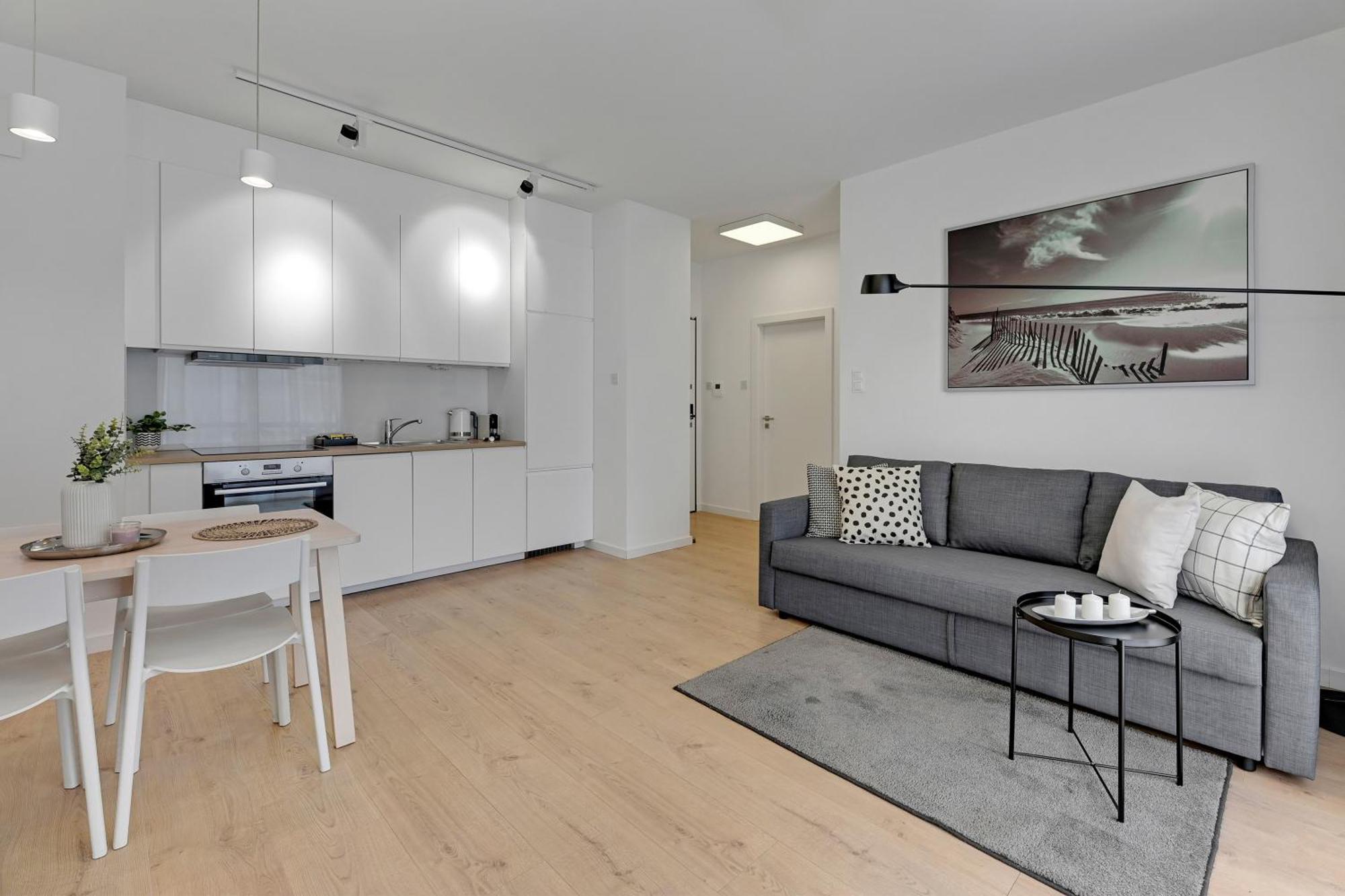 Mila Baltica Seaside, Sauna, Gym & Parking By Downtown Apartments Danzig Exterior foto