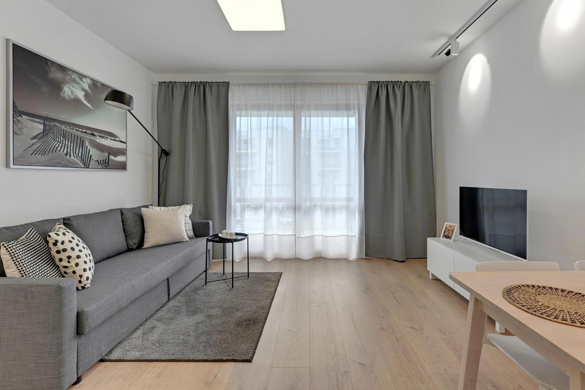 Mila Baltica Seaside, Sauna, Gym & Parking By Downtown Apartments Danzig Exterior foto