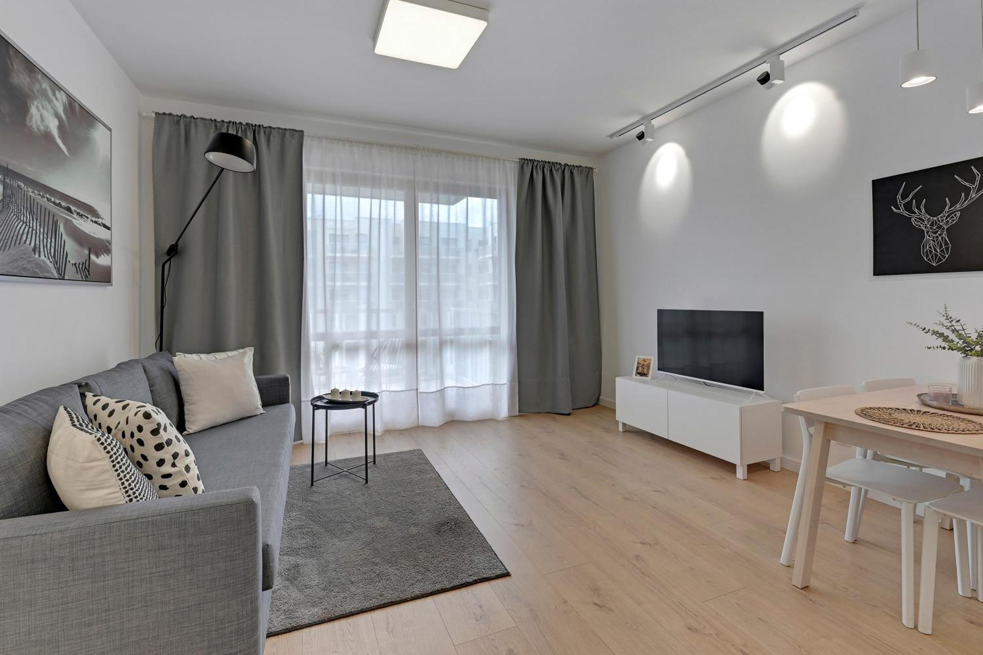 Mila Baltica Seaside, Sauna, Gym & Parking By Downtown Apartments Danzig Exterior foto
